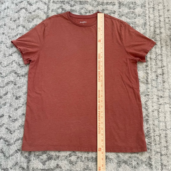 Goodfellow & Co Lot of Men’s Tees in Burgundy, Rust, and Navy Size Large - GUC - Picture 8 of 16